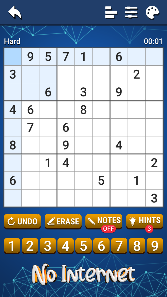 SODUku Classic Sudoku Puzzle