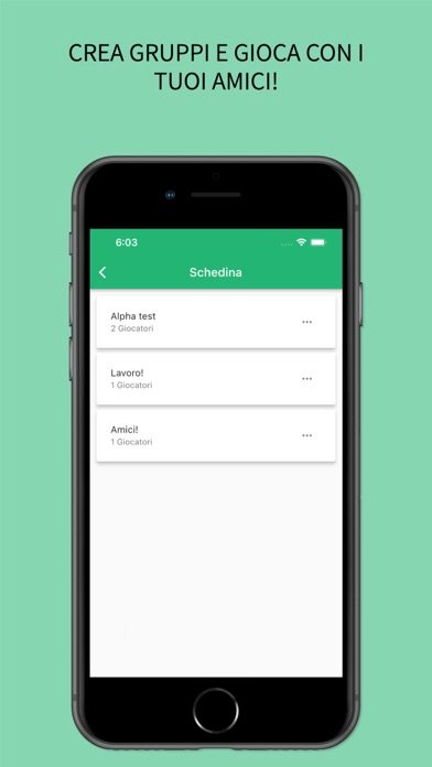 Schedina Screenshot