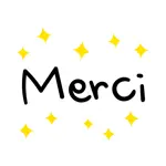 Pretty letter for French App Contact