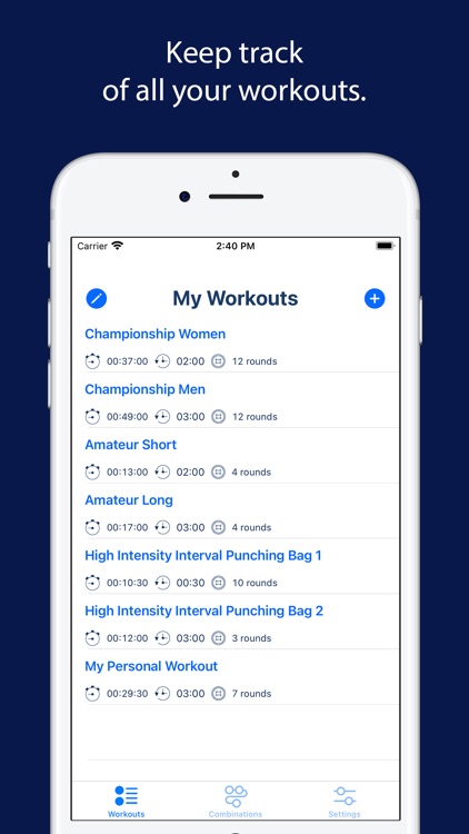 Boxing Coach Workout Timer screenshot-4