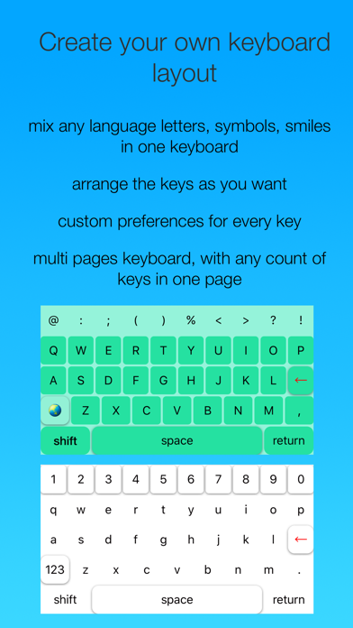 Personal Keyboard screenshot 1