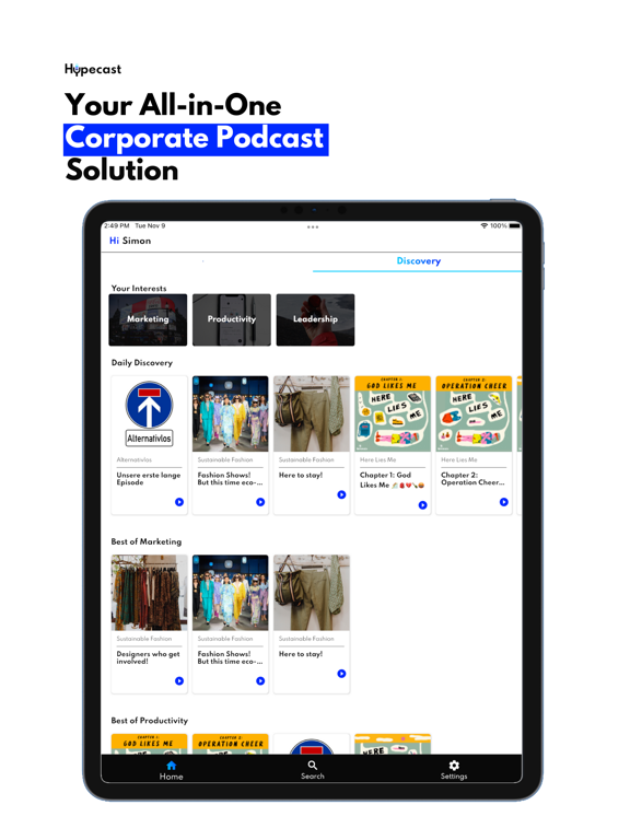 Screenshot #4 pour Hypecast