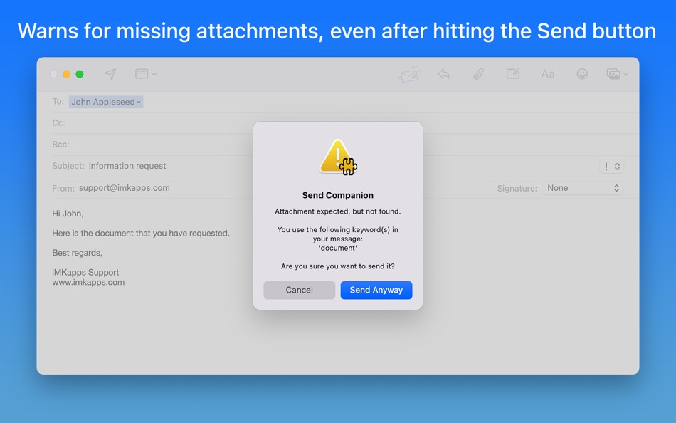 #3. Send Companion for Mail (macOS) 由: iMKapps