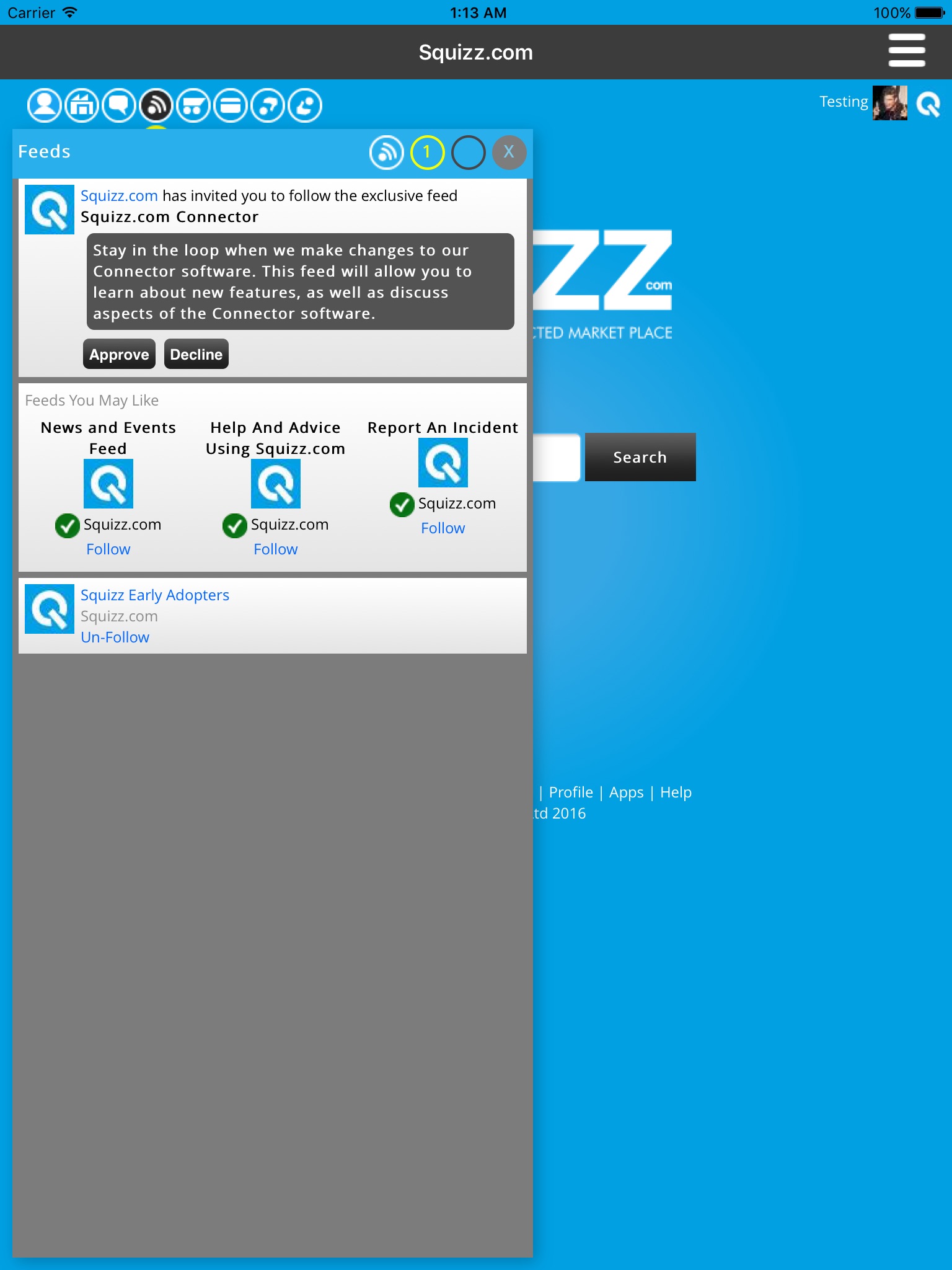 Squizz.com screenshot 3