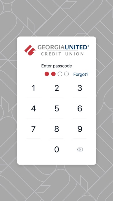 Georgia United Credit Union Screenshot