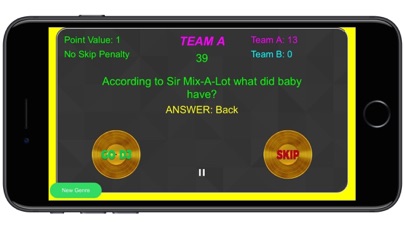 Lyric Party Game Screenshot