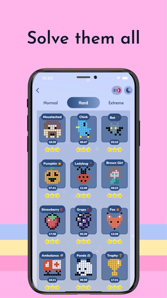 #6. Nonogram Colors (iOS) 由: Tommy Buonomo