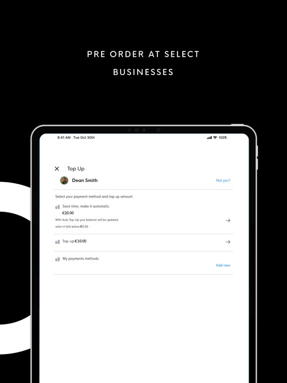 Bear Market Coffee iPad screenshot 5 - Food & Drink app