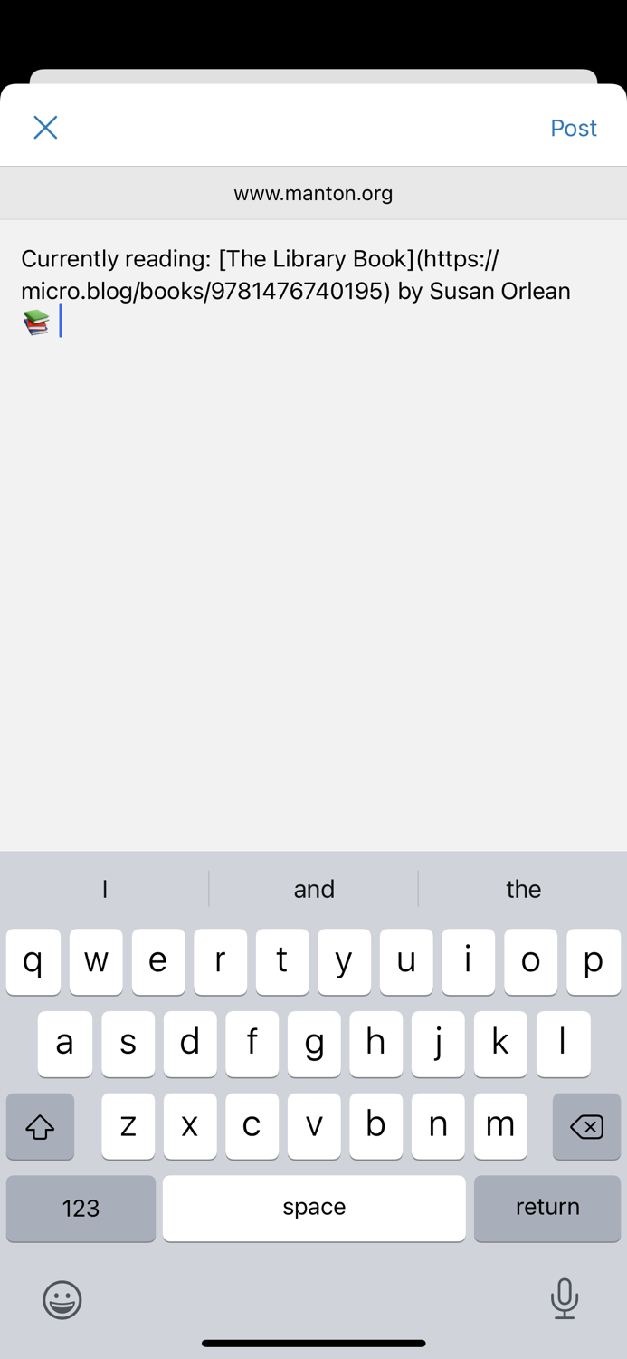 Epilogue for Micro.blog