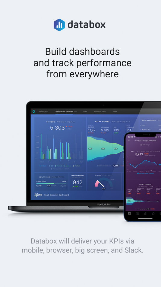 #3. Databox: Modern BI (iOS) Podle: Databox, Inc.