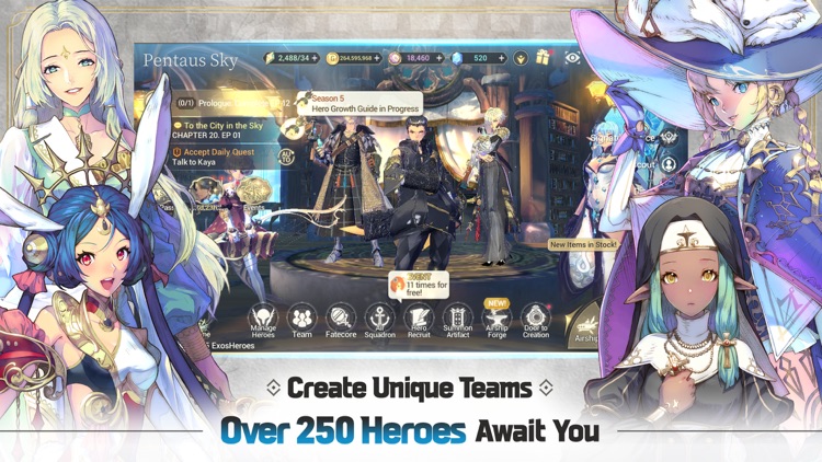 Exos Heroes screenshot-4