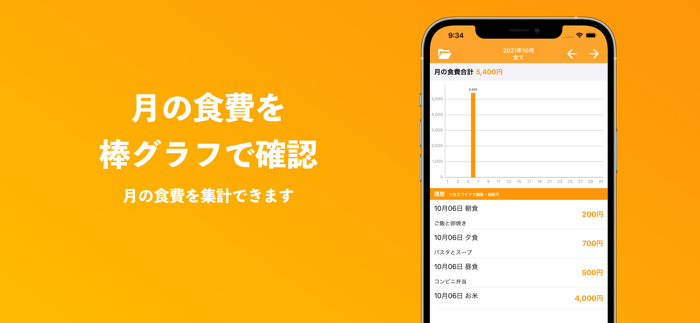 シンプル「食費管理」