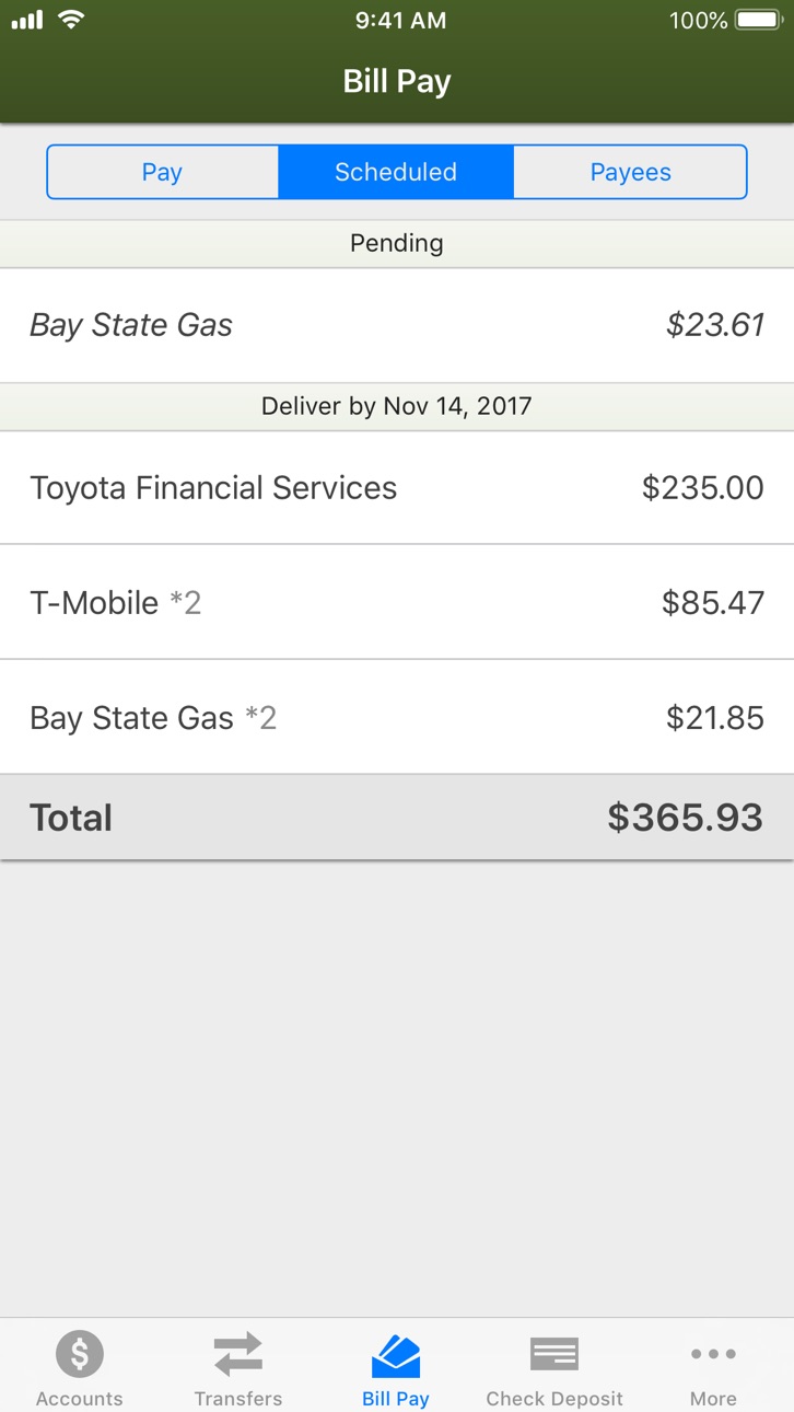 iPhone screenshot