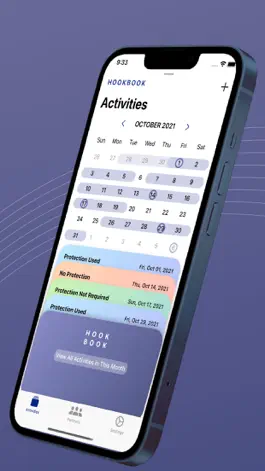 Game screenshot HookBook: Sex Health Tracker apk
