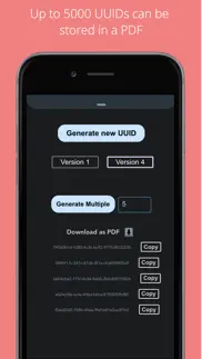 uuid-generator iphone screenshot 2