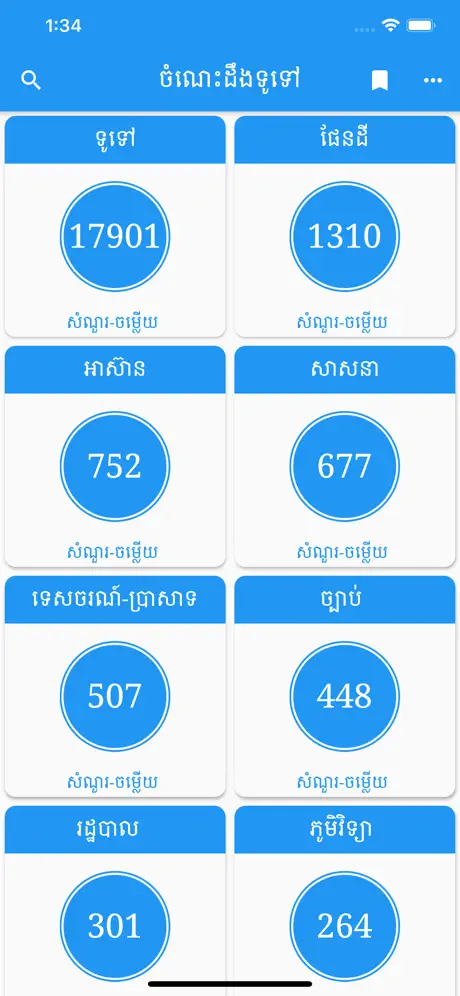 Khmer General Knowledge