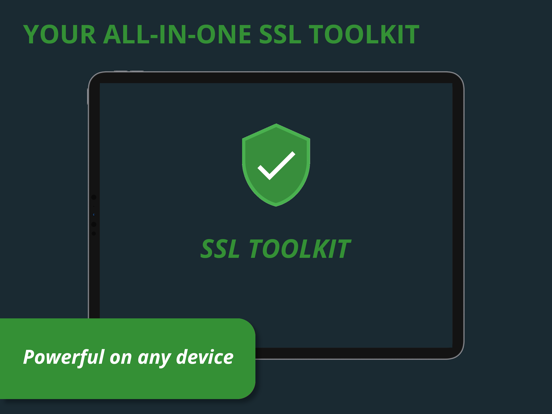 SSL Toolkit iPad app afbeelding 1