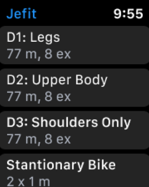 ‎JEFIT Workout Planner Gym Log Capture d'écran