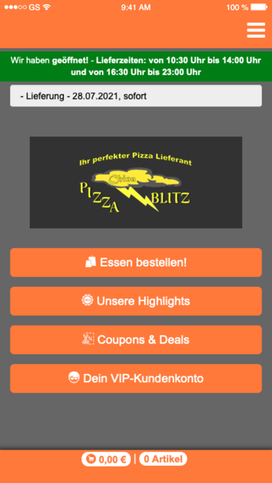 Pizza Blitz Wiernsheim Screenshot