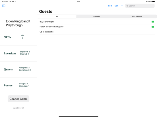 Shattered Ring iPad app afbeelding 4