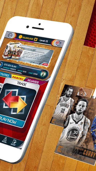 NBA Dunk - Trading Card Games Screenshot