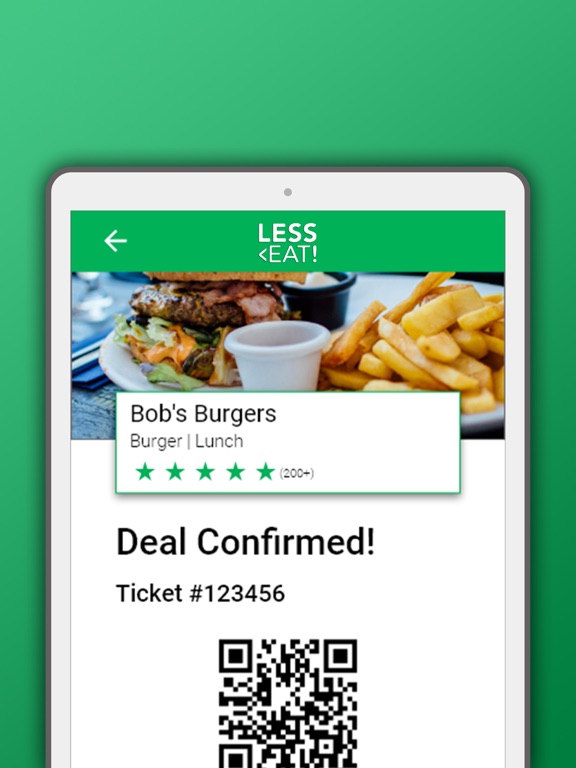 Less Eat iPad screenshot 5 - Food & Drink app