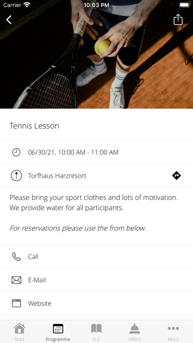 Torfhaus Harzresort Screenshot
