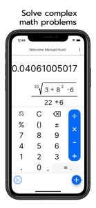 Scientific Calculator - CalCon screenshot #1 for iPhone