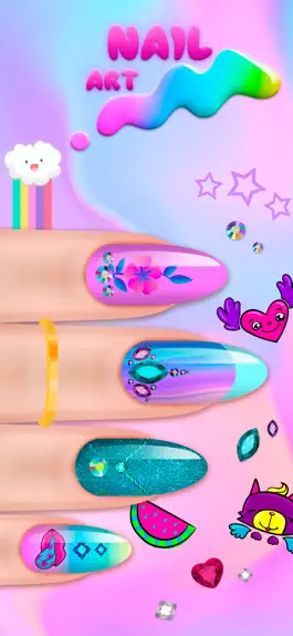 Game screenshot Nail Art game - Nail salon mod apk