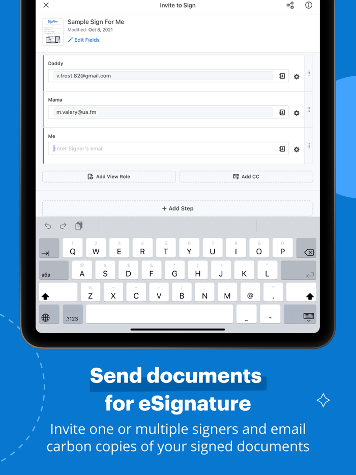 signNow e-Signature app