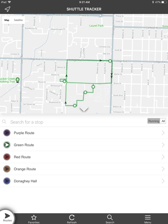 Screenshot #4 pour UCA Shuttle