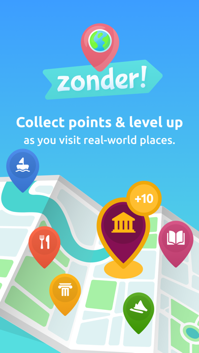 Zonder: Real-World Travel Game Screenshot