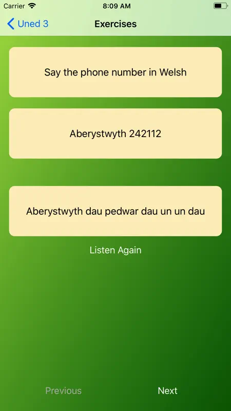Cwrs Mynediad screenshot 4 of 5