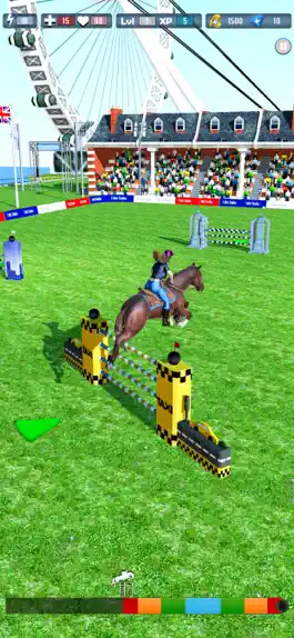 Game screenshot Rival Horse Jumping Stunt Game apk