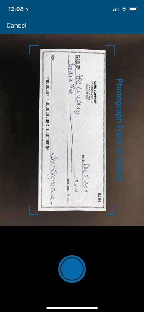 Cedar Rapids -Business Deposit