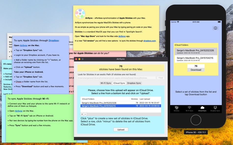 #4. AirSync for Stickies (macOS) 게시자: AnswerSolutions LLC