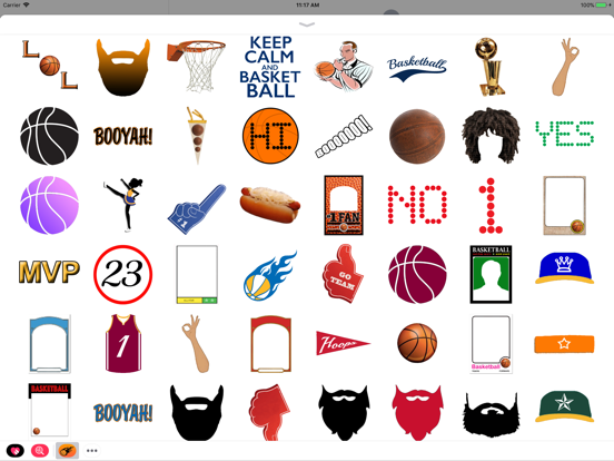 Screenshot #5 pour Basketball Hoops Sticker Pack