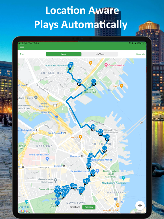 Screenshot #5 pour Massachusetts Audio Tour Guide