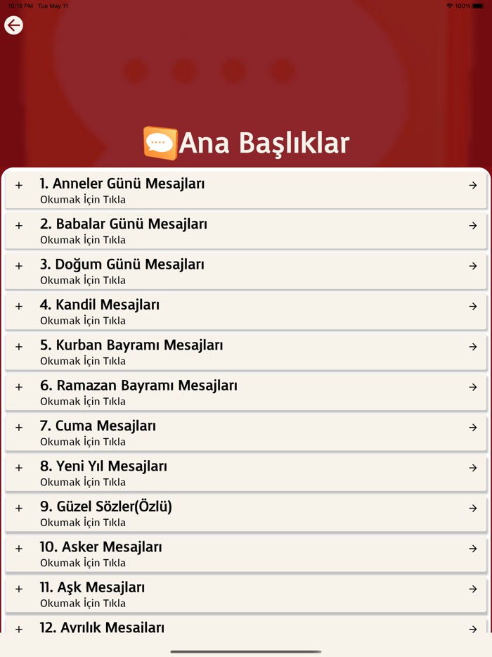 Binlerce Hazır Mesajlar