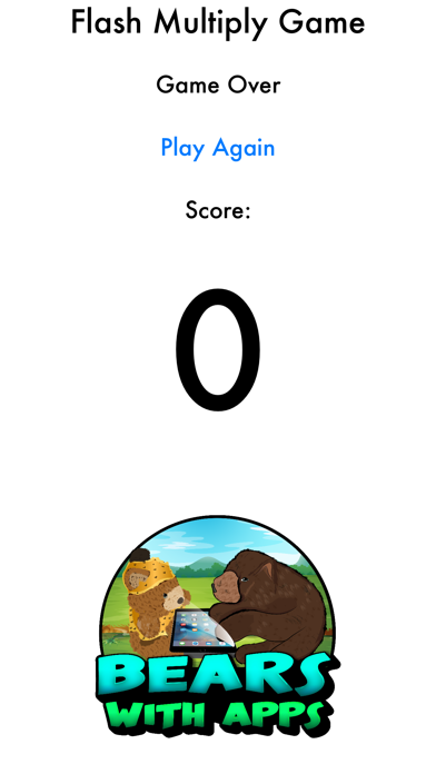 Flash Multiply Game Screenshot
