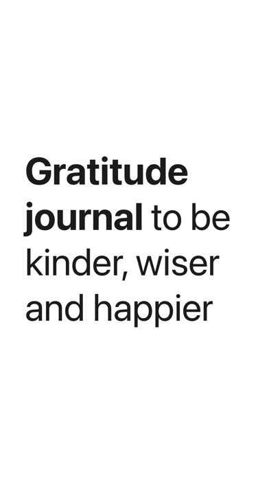 Optimism — a gratitude journal Screenshot