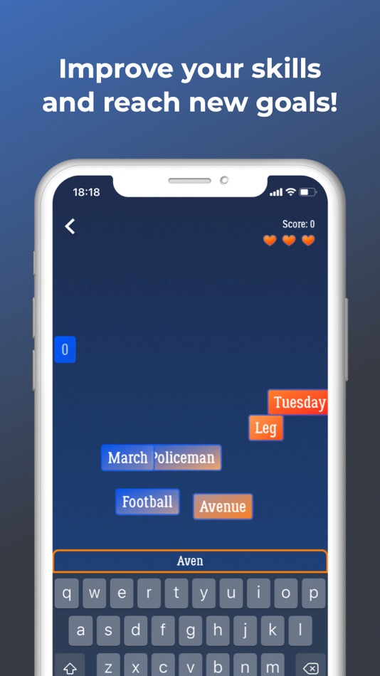 #4. FasTyper - Typing Game (iOS) 由: Konstantin Zarubin