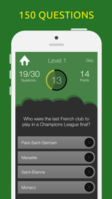 Football Quiz Test Trivia Game screenshot