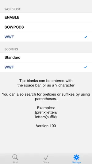 Lexeme Free Word Game Helper screenshot 1
