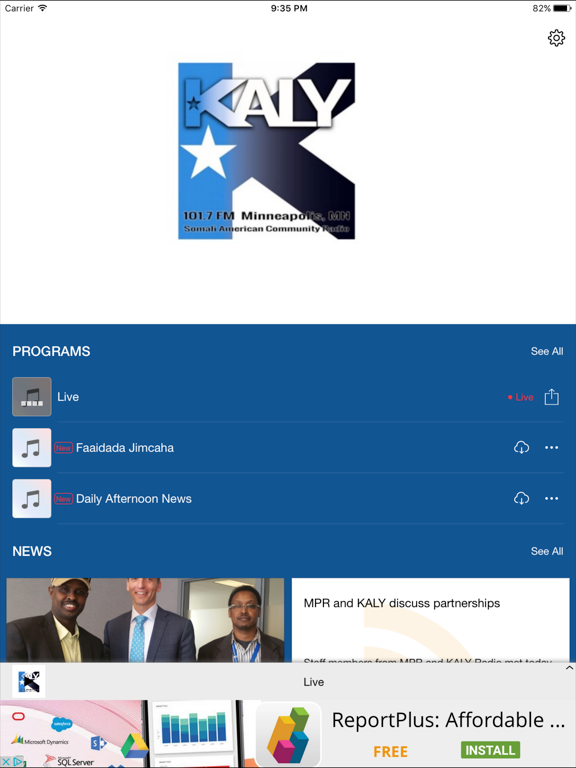 Screenshot #4 pour Somali American Radio