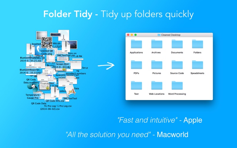 Screenshot #1 for Folder Tidy