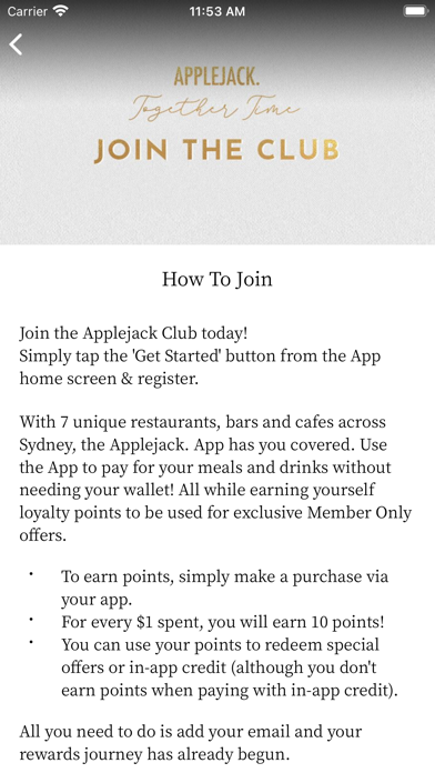Applejack Hospitality Screenshot