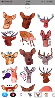 How to cancel & delete deer emoji funny stickers 2