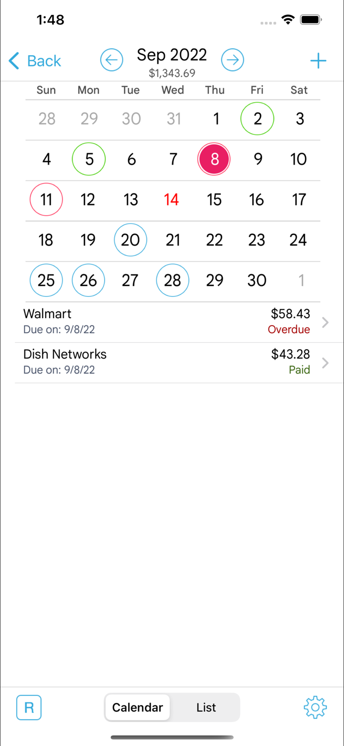 HomeBudget with Sync
