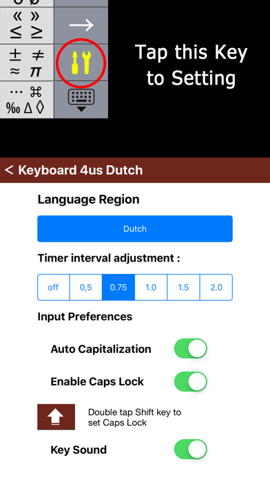 Screenshot #3 pour K4us Dutch Keyboard